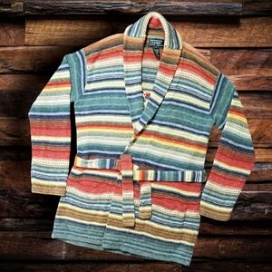 RALPH LAUREN HAND KNIT COTTON/ LINEN BLEND SWEATER- WOMEN'S SIZE LARGE